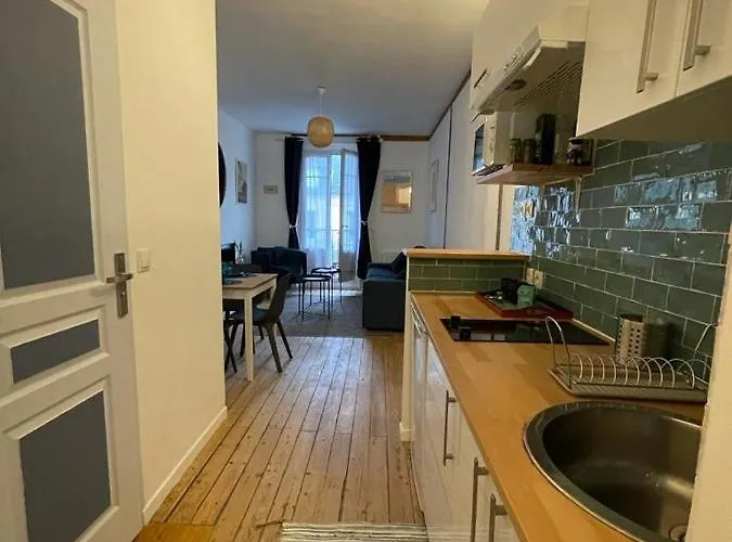 Appartement Le « blanc Bleu »-charmant 2 Pieces /3 Min Gare