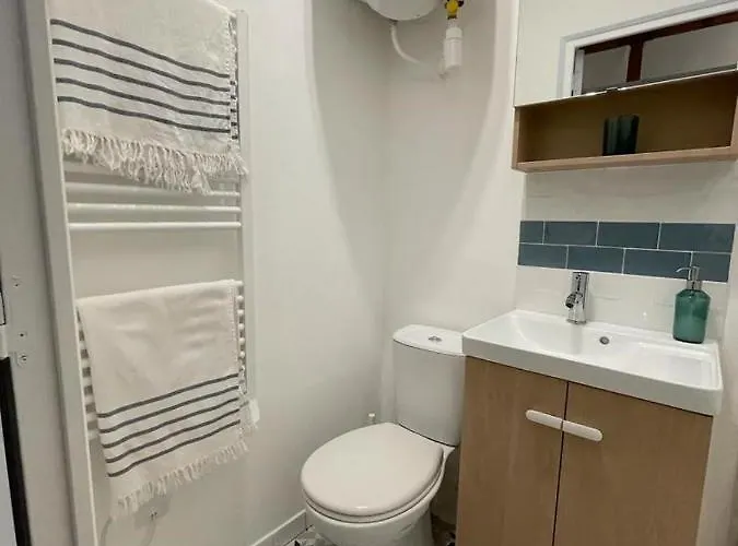 Le « blanc Bleu »-charmant 2 Pieces /3 Min Gare Appartement Trouville-sur-Mer