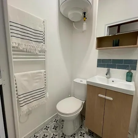 Le « blanc Bleu »-charmant 2 Pieces /3 Min Gare アパート トルヴィル＝シュル＝メール